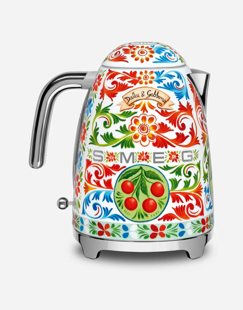 czajnik elektryczny Smeg x Dolce and Gabbana: Kolekcja Sicily is my Love