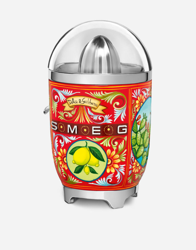 Wyciskarka do cytrusów Smeg x Dolce and Gabbana: Kolekcja Sicily is my Love