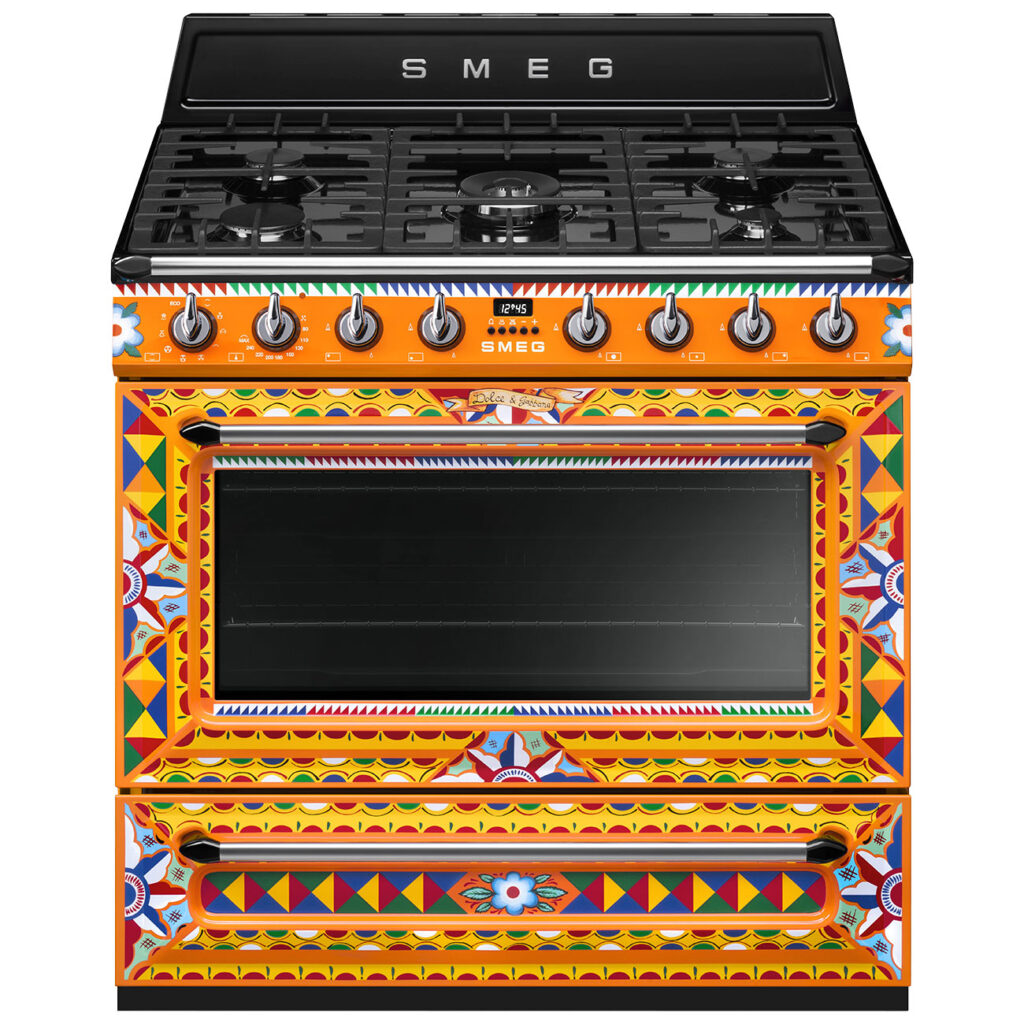 lodówka retro Smeg x Dolce and Gabbana: Kolekcja Sicily is my Love